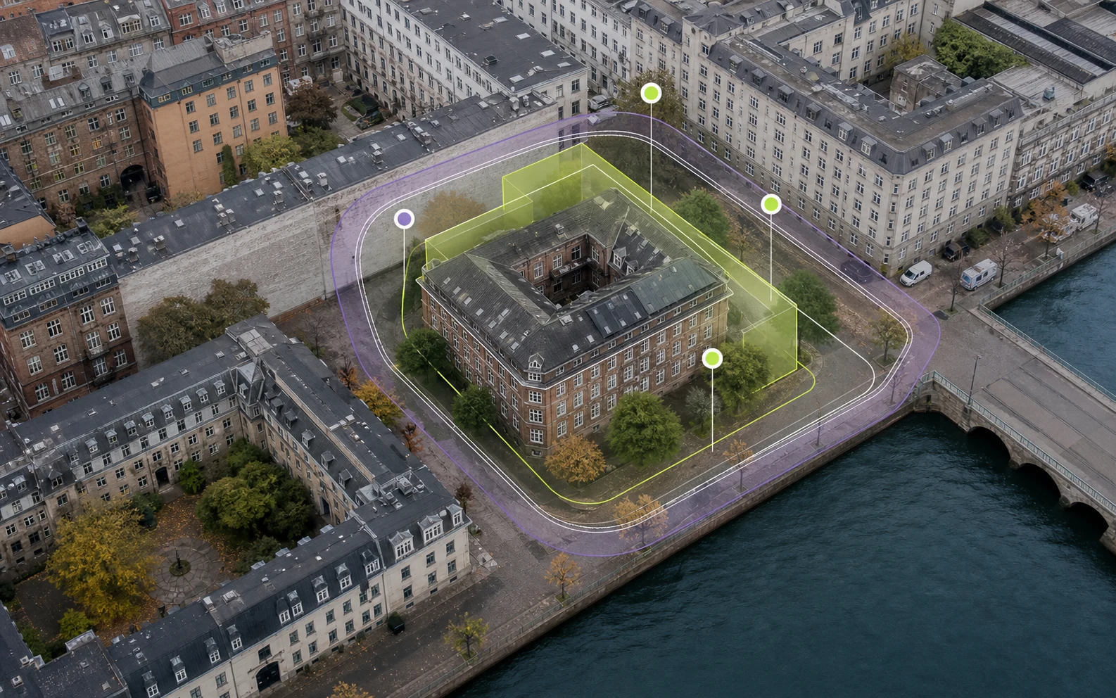 Virkelig københavnsk ejendom med kortlagte plan- og potentialelag